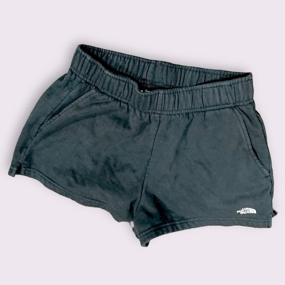 North Face Black Athleisure Sweat Short Size SM
